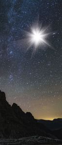 Tło do szopki, Gwiazda Betlejemska 150/350cm