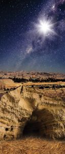 Tło do szopki, Gwiazda Betlejemska 150/350cm