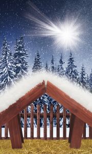 Tło do szopki, Gwiazda Betlejemska 150/250cm