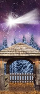 Tło do szopki, Gwiazda Betlejemska 150/350cm