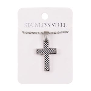 Naszyjnik - krzyżyk - Stainless Steel
