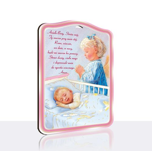 Anioł Stróż z modlitwą