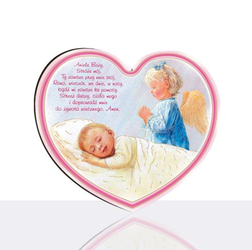 Anioł Stróż - obrazek na Chrzciny