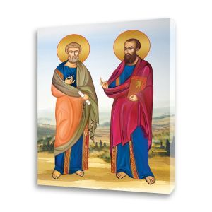 Obraz religijny na płótnie Święty Piotr i Paweł