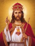 Plakat religijny  Chrystus Król