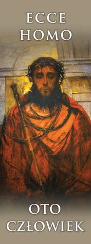 Baner na Wielki Post "Ecce Homo - Oto Człowiek" 75x200cm