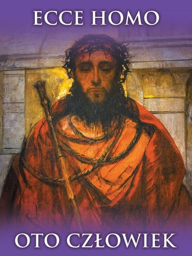 Baner na Wielki Post "Ecce Homo - Oto Człowiek" 75x100cm