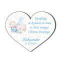 Podziękowanie dla Gości na Chrzest magnes personalizacja - wzór 3