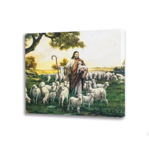 Obraz religijny na płótnie Jezus Chrystus Dobry Pasterz