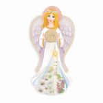 Anioł Stróż  dla dziewczynki - pamiątka Komunii Świętej z dedykacją