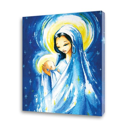 Obraz religijny na płótnie Matka Boża z Dzieciątkiem Jezus