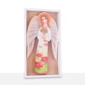 Ikona Anioł Stróż - czerwony bukiet - opakowanie