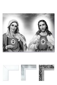 Obraz Serce Jezusa i Serce Maryi