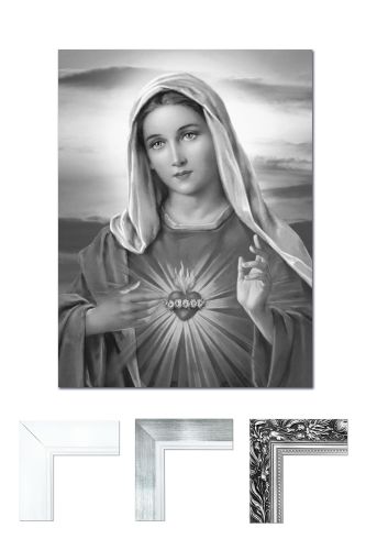 Obraz Serce Maryi rama