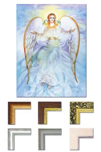 Rysunek religijny dla dzieci Anioł Stróż