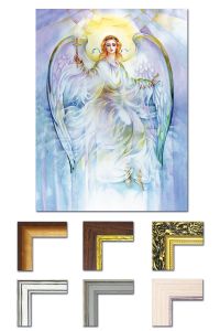 Rysunek religijny dla dzieci Anioł Stróż