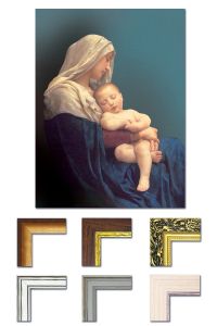 Rysunek Matka Boża i Dzieciątko Jezus