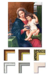 Rysunek Matka Boża i Dzieciątko Jezus