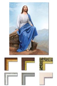 Rysunek Jezus Chrystus na Górze Synaj