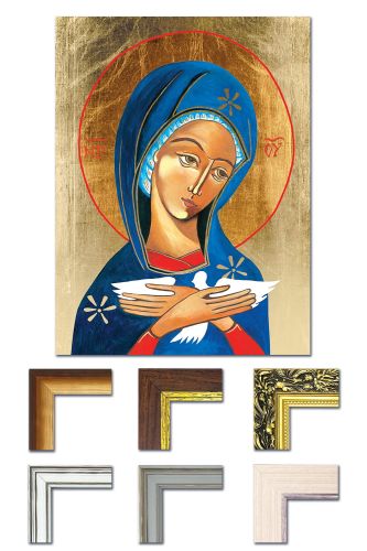 Obraz Pneumatofora - Matka Boża niosąca Ducha Świętego rama