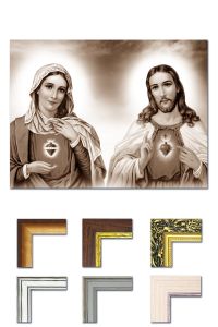 Obraz Serce Jezusa i Serce Maryi