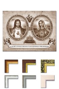 Obraz Serce Jezusa i Serce Maryi