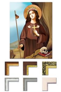 Obraz Święta Rozalia - patronka chroniąca od zarazy