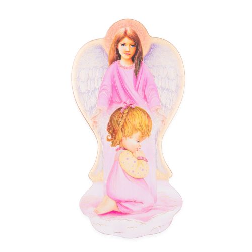 Ikona Anioł Stróż z dziewczynką