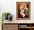 Obraz Święty Józef rama drewniana