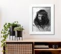 Obraz Jezus Chrystus Umęczony - Ecce Homo rama biała