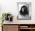 Obraz Jezus Chrystus Umęczony - Ecce Homo rama srebrna