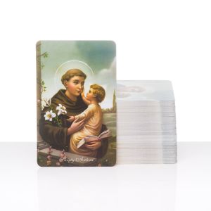 Obrazki Święte "modlitwa w drodze" Święty Antoni