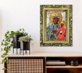 Obraz Matka Boża Częstochowska suknia wdzięczności Narodu Polskiego rama ornament