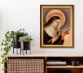Obraz Święta Rita rama drewniana