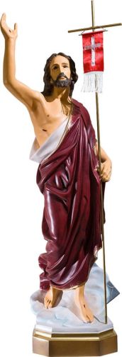 Figura Jezus Chrystus Zmartwychwstały (80 cm)