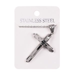Naszyjnik - krzyżyk - Stainless Steel