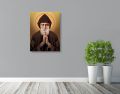 Obraz religijny na płótnie Święty Charbel  - bez ramy