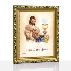 Pamiątka Pierwszej Komunii Świętej - Jezus Chrystus Dobry Pasterz