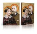 Ikona religijna Św. Maria i Ludwik Martin (Święci Małżonkowie) - Święci Małżonkowie
