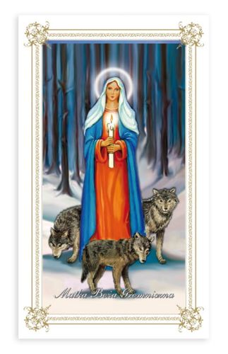 Obrazki z modlitwą Matka Boża Gromniczna