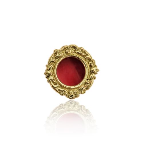 Naczynie na relikwie - mosiądz