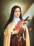 Plakat Religijny Święta Teresa od Dzieciątka Jezus