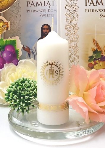 Świeca na stół komunijny