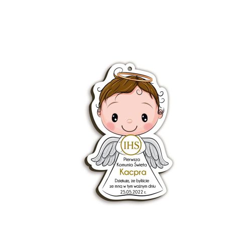 Podziękowania dla gości, komunia + personalizacja