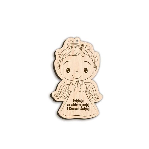 Podziękowanie dla gości magnes - komunia