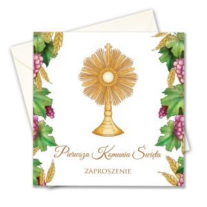 Zaproszenie na Komunię