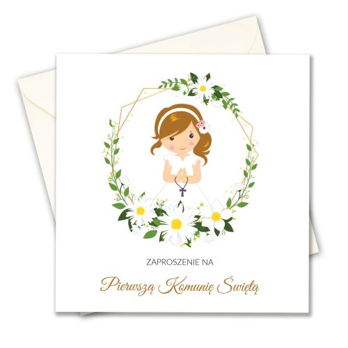Zaproszenie na  Komunię