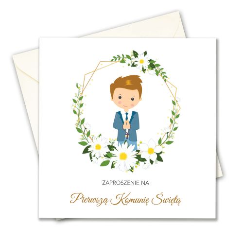 Zaproszenie na  Komunię