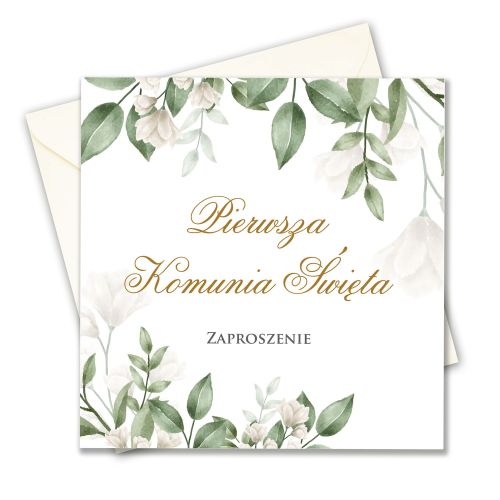 Zaproszenie na  Komunię