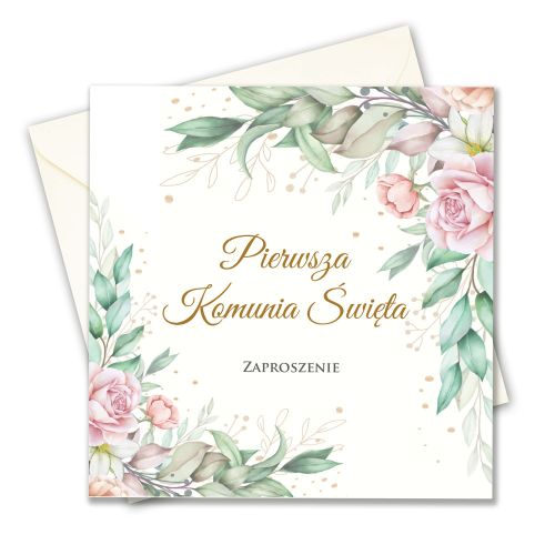 Zaproszenie na  Komunię